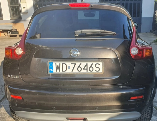 Nissan Juke cena 37000 przebieg: 86000, rok produkcji 2010 z Warszawa małe 106